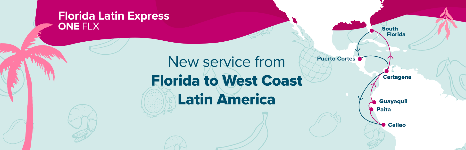 New service from Florida to West Coast Latin America