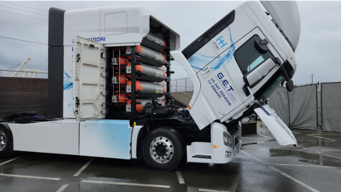 hydrogen truck